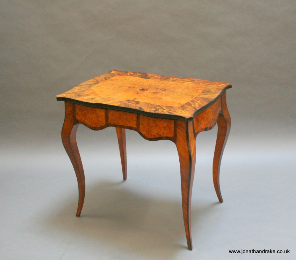 C19th bureau plat writing table