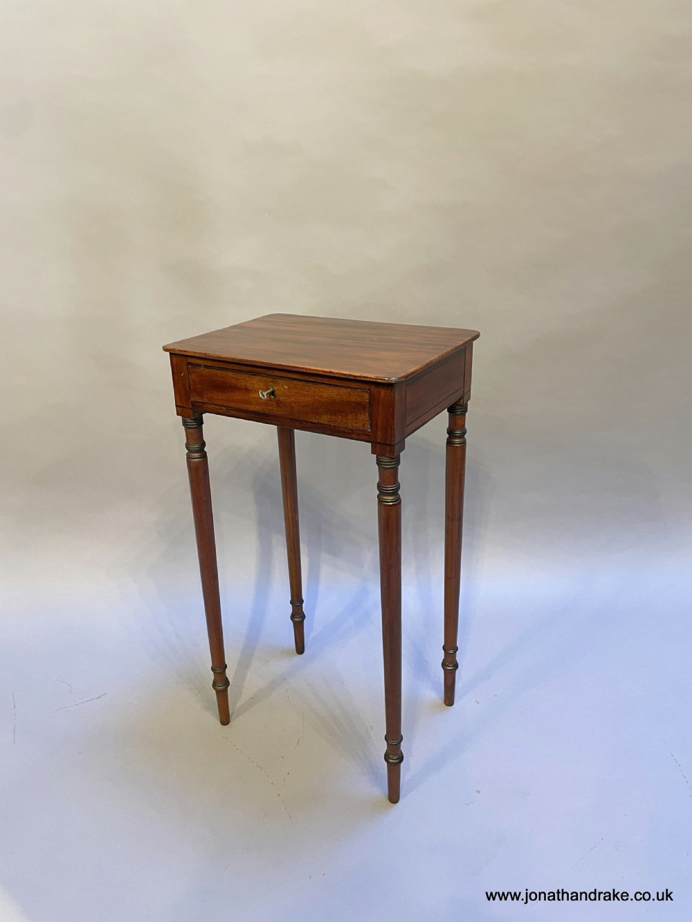 George IV mahogany lamp table