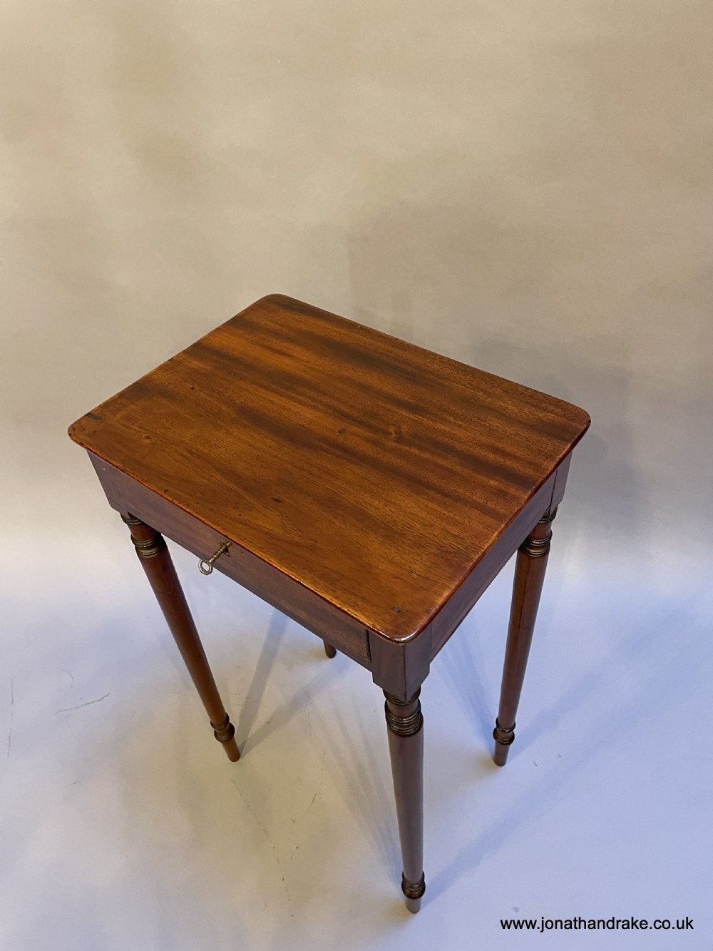George IV mahogany lamp table View II