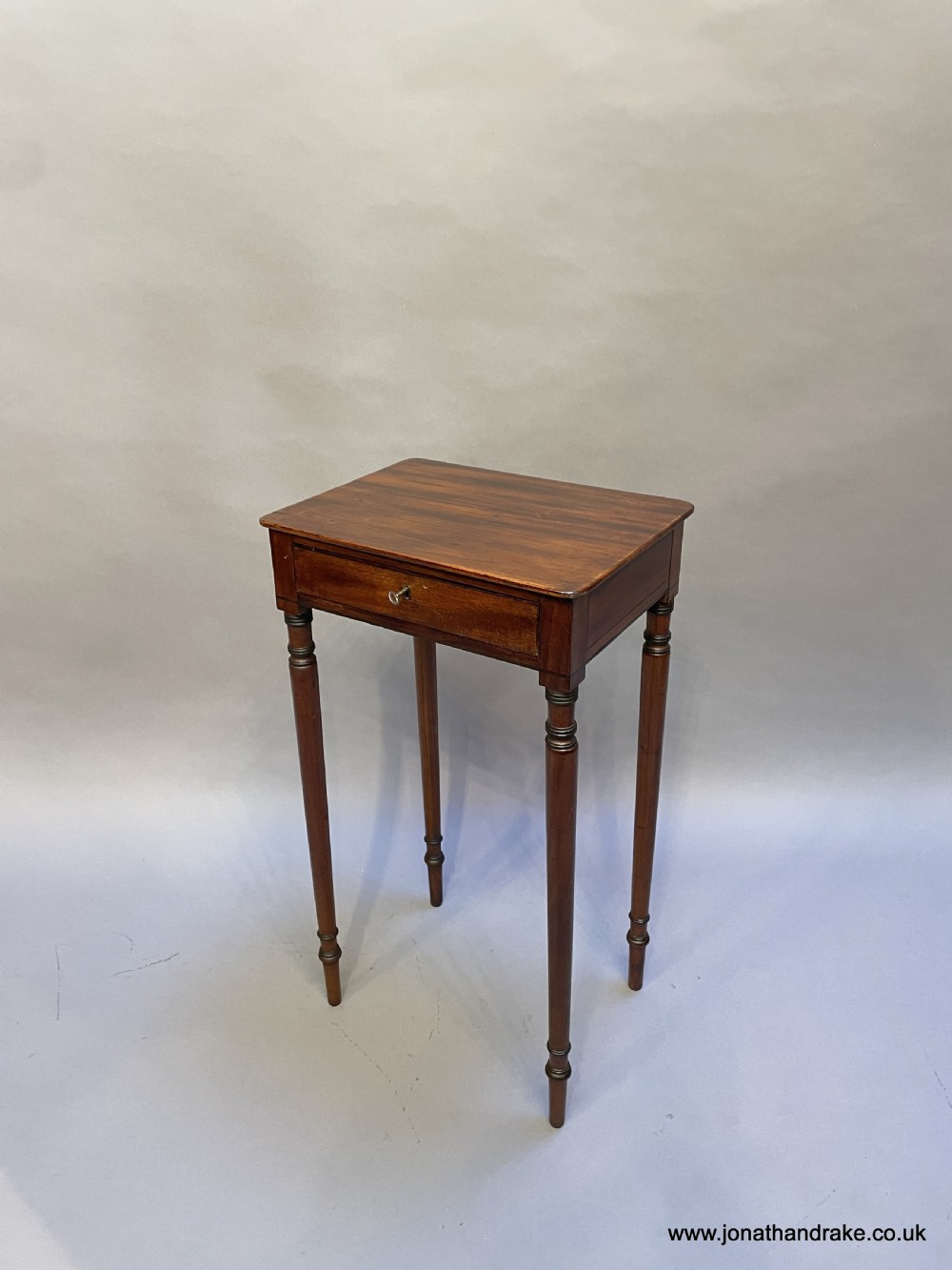 George IV mahogany lamp table View III