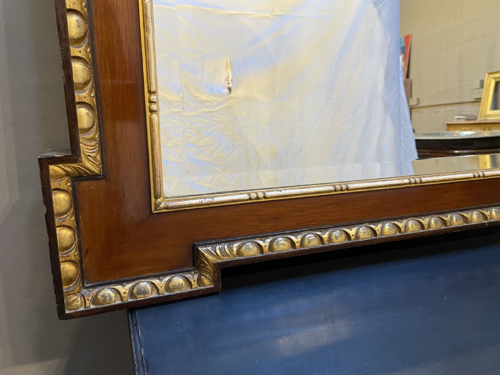 Georgian Revival Overmantle Wall Mirror View III