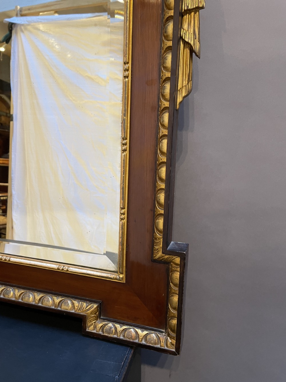 Georgian Revival Overmantle Wall Mirror View IV