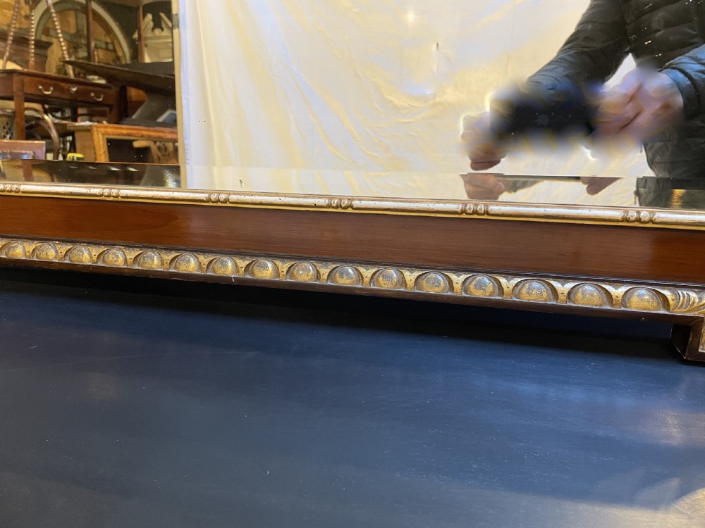 Georgian Revival Overmantle Wall Mirror View VI
