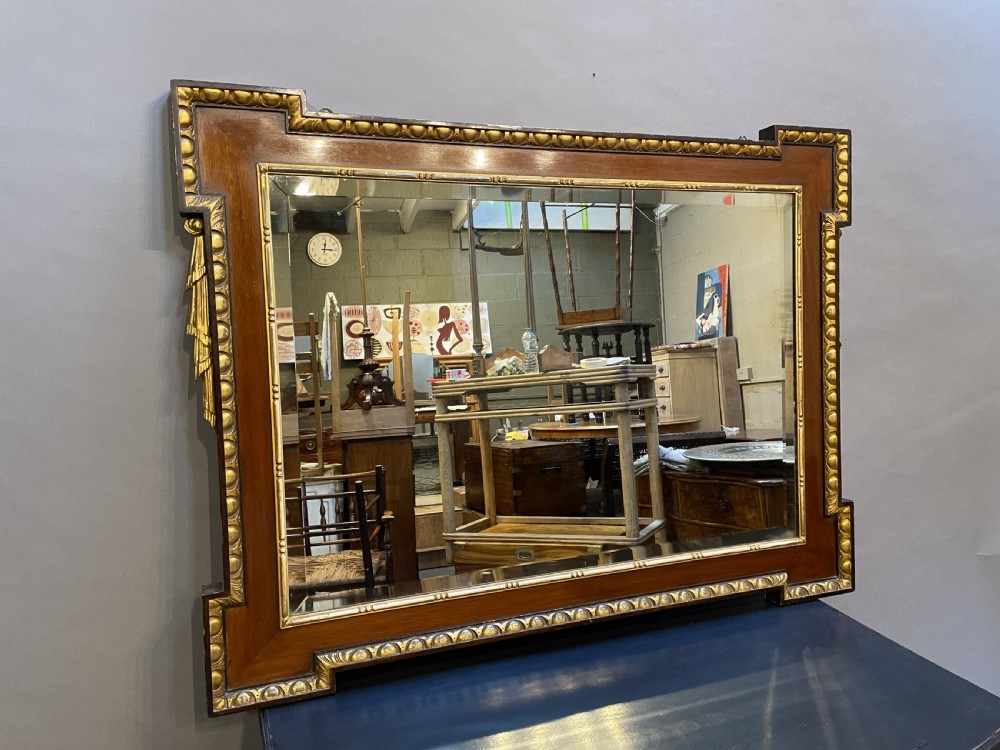 Georgian Revival Overmantle Wall Mirror View IX