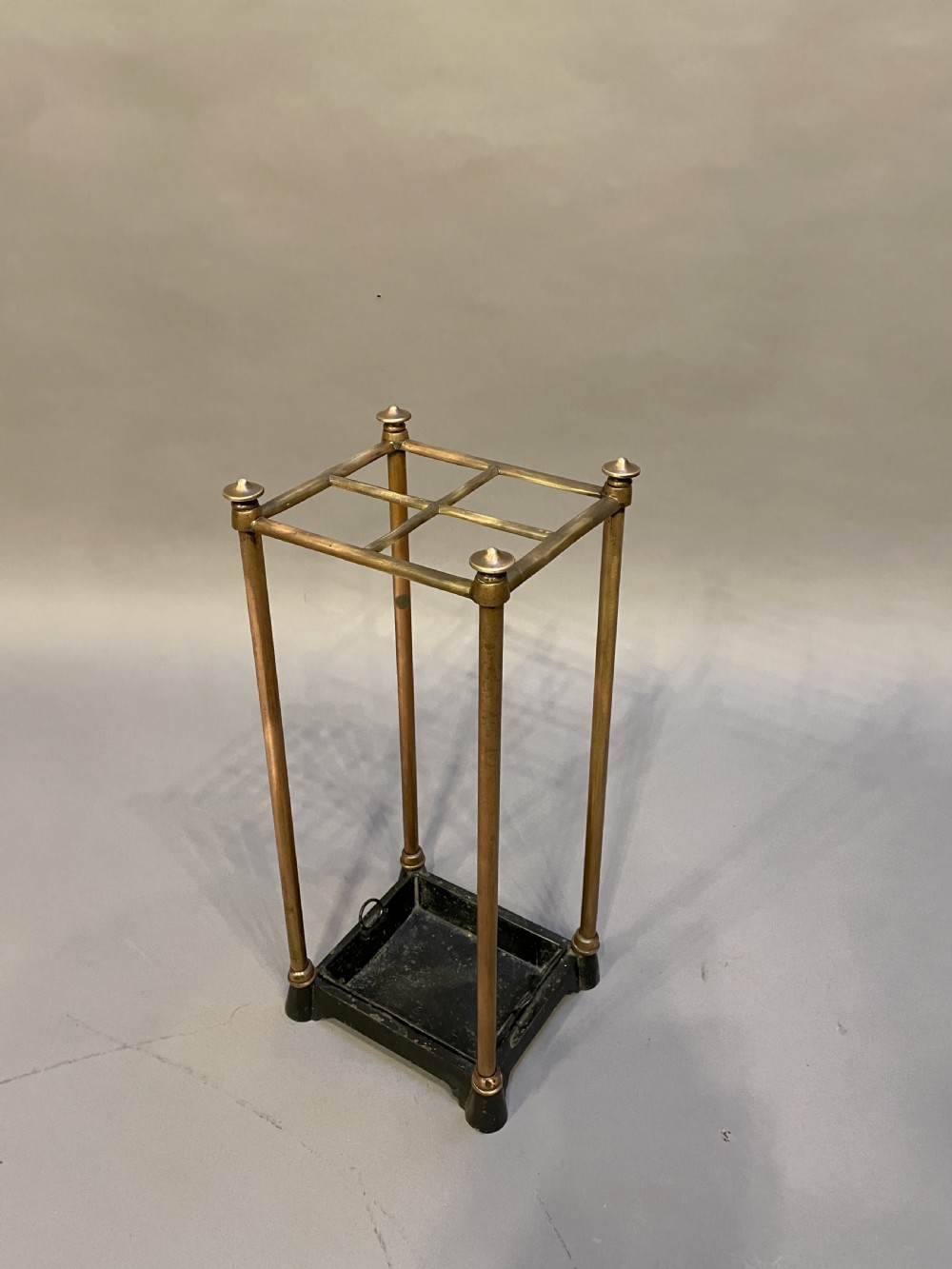 Victorian copper & brass stick stand