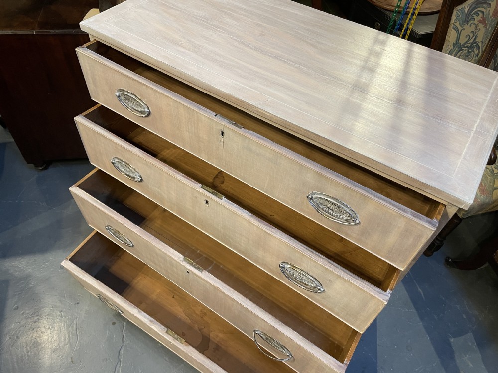 George Iv bleached chest of drawers View VI