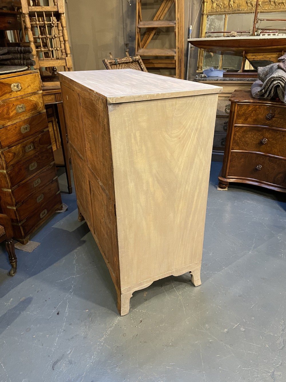 George Iv bleached chest of drawers View VIII