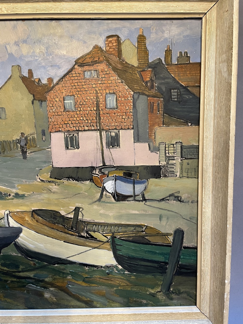 oil board , beached vessels , signed View II