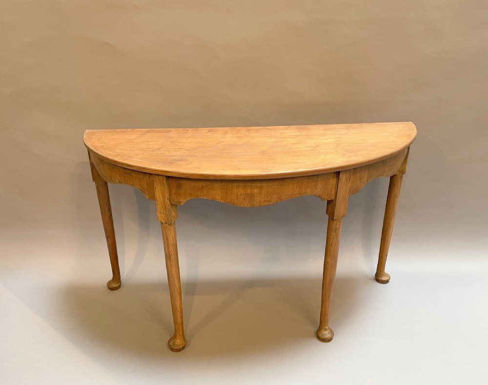 Console tables , pair Georgian mahogany View X