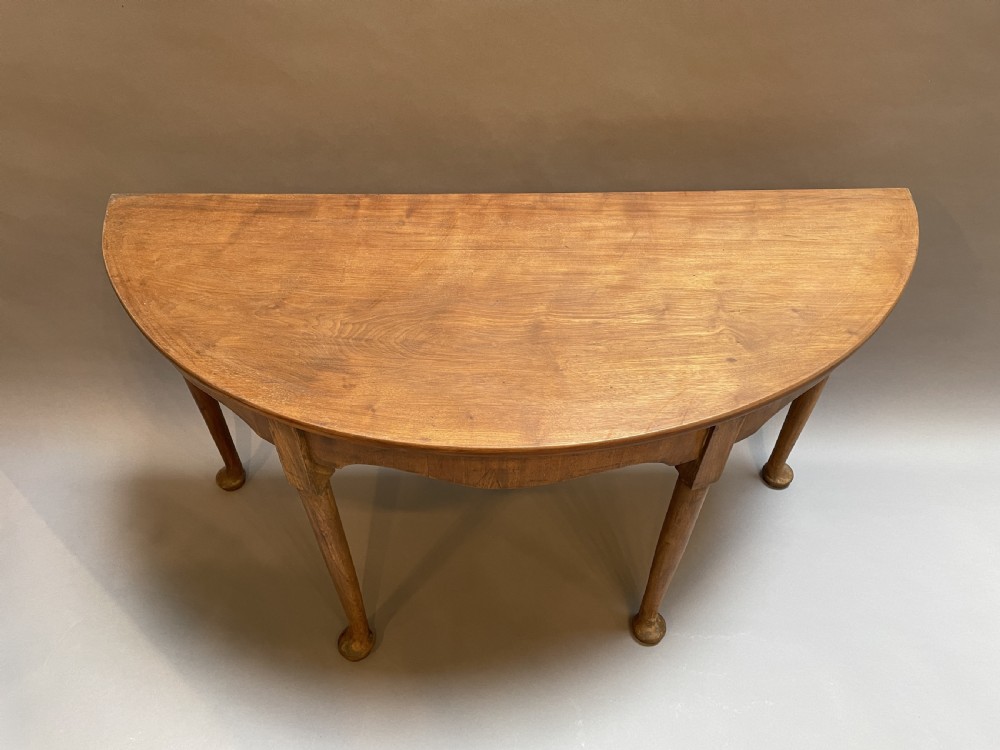 Console tables , pair Georgian mahogany View XI