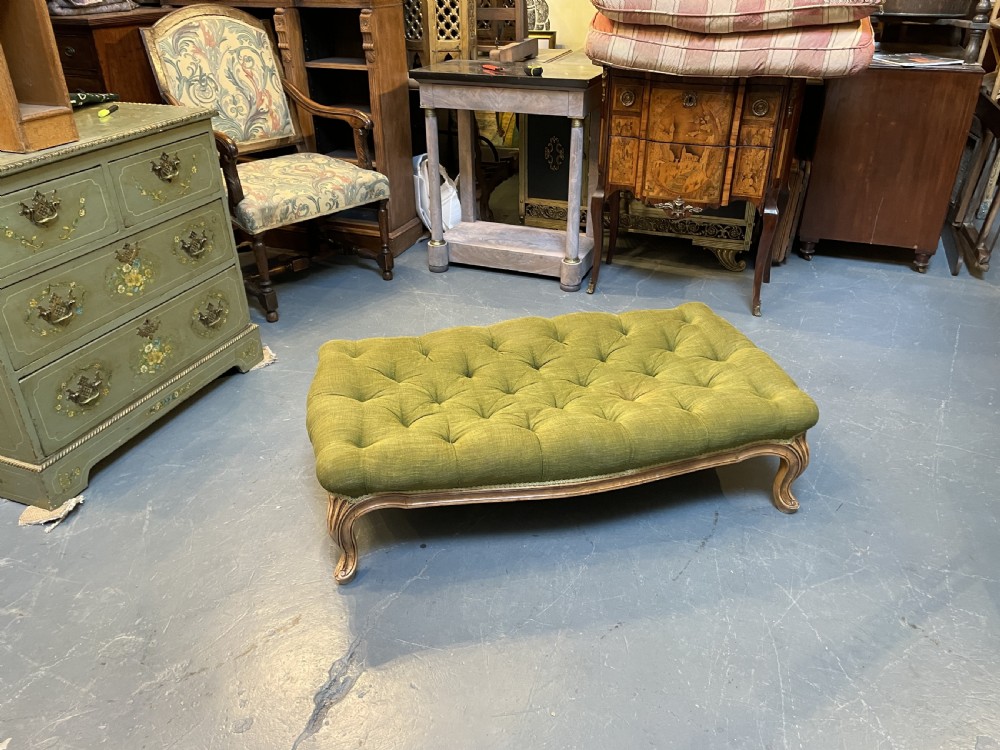 French centre footstool View III