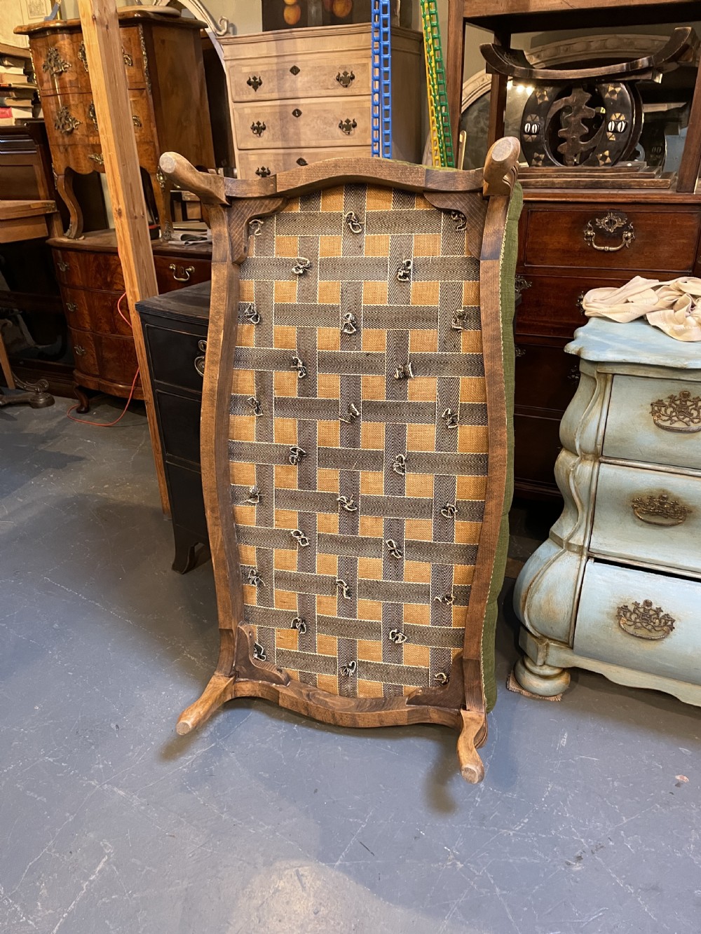 French centre footstool View IV