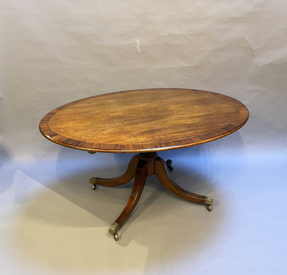 George III oval breakfast table