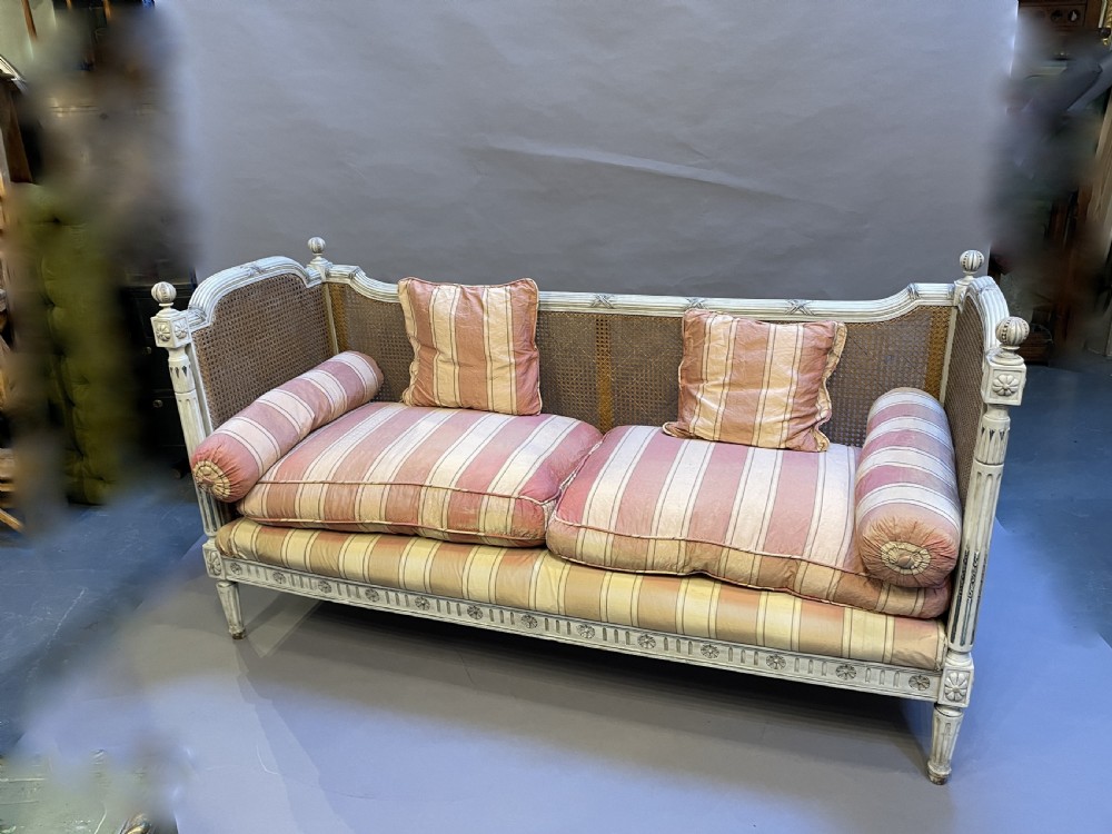 french painted canape sofa