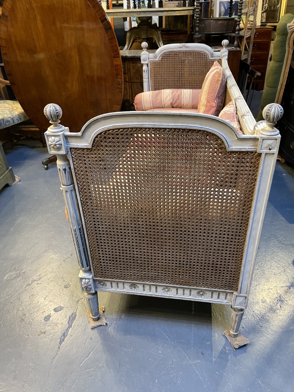 french painted canape sofa View III