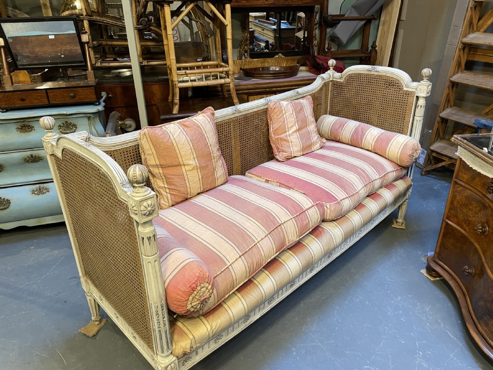french painted canape sofa View VII