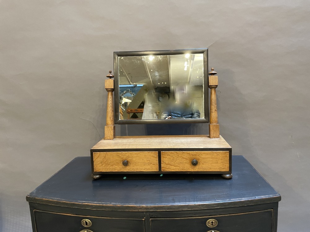 C19th dressing table mirror View II