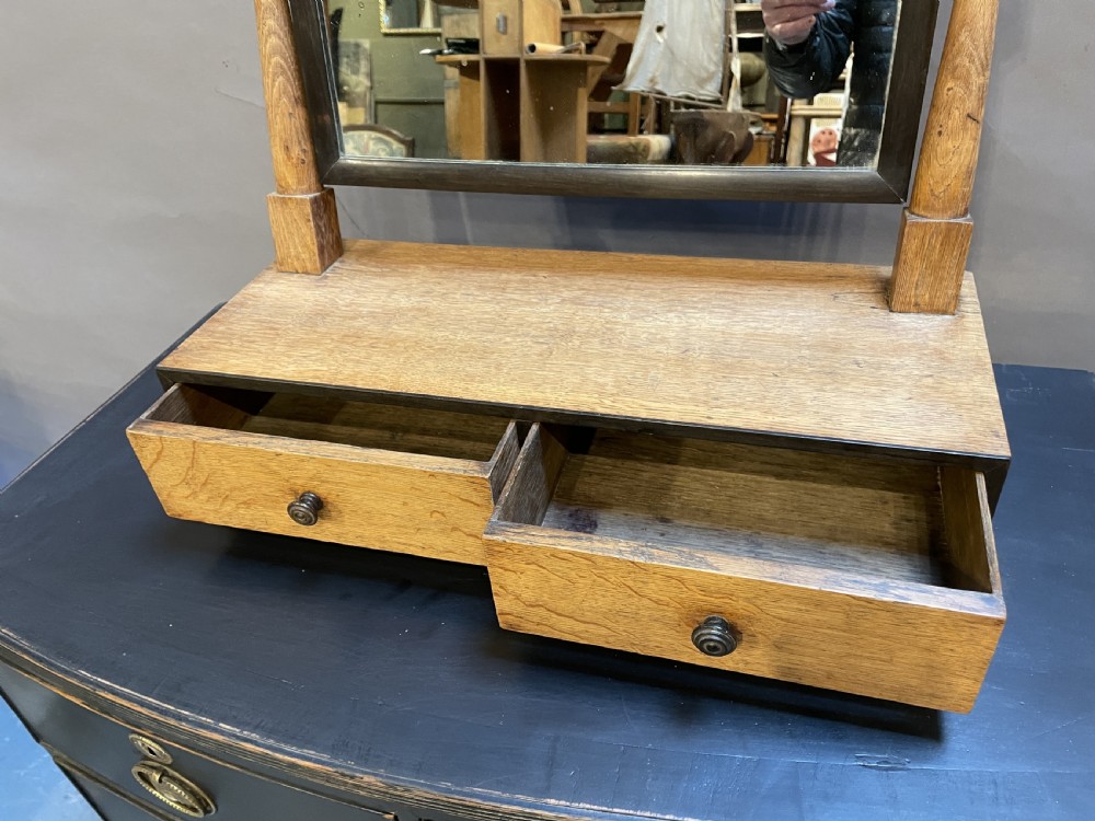 C19th dressing table mirror View IV