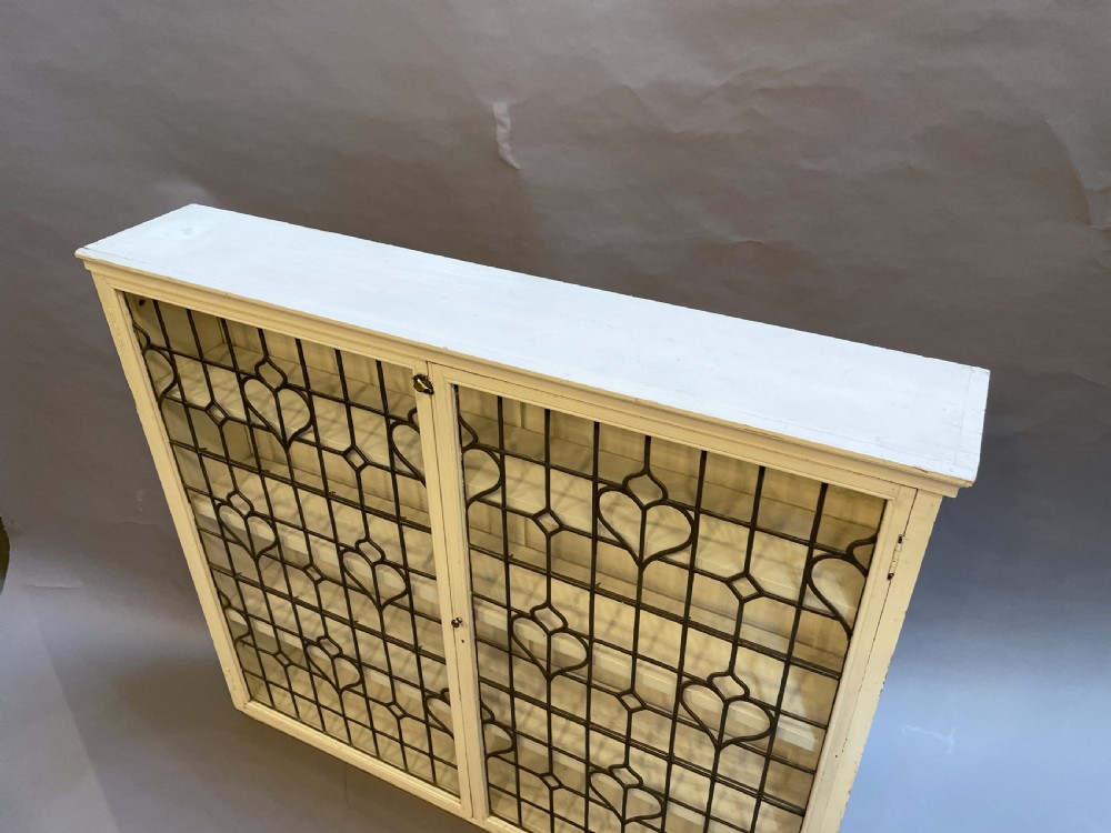 arts and crafts glazed bookcase View II