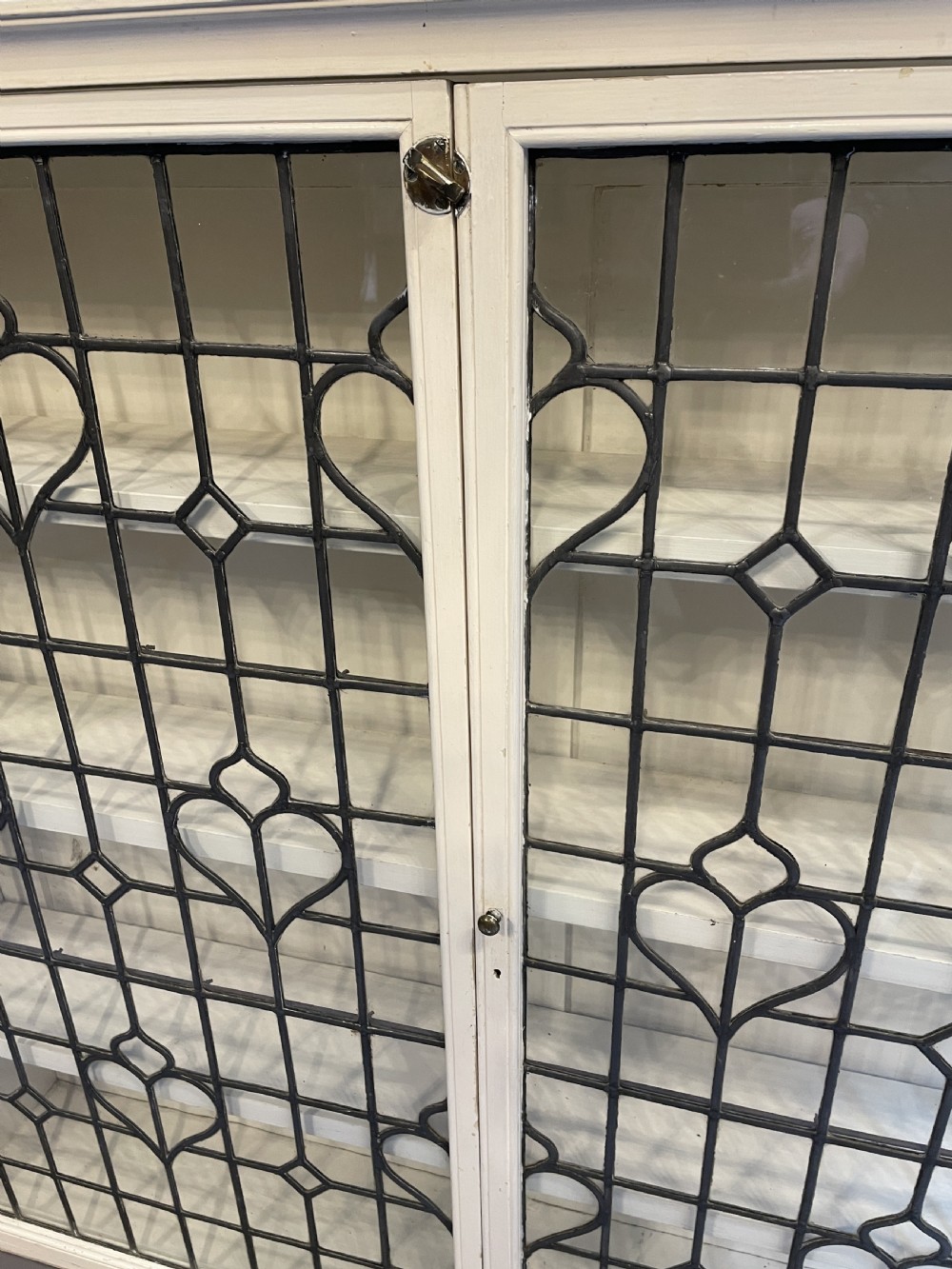arts and crafts glazed bookcase View V