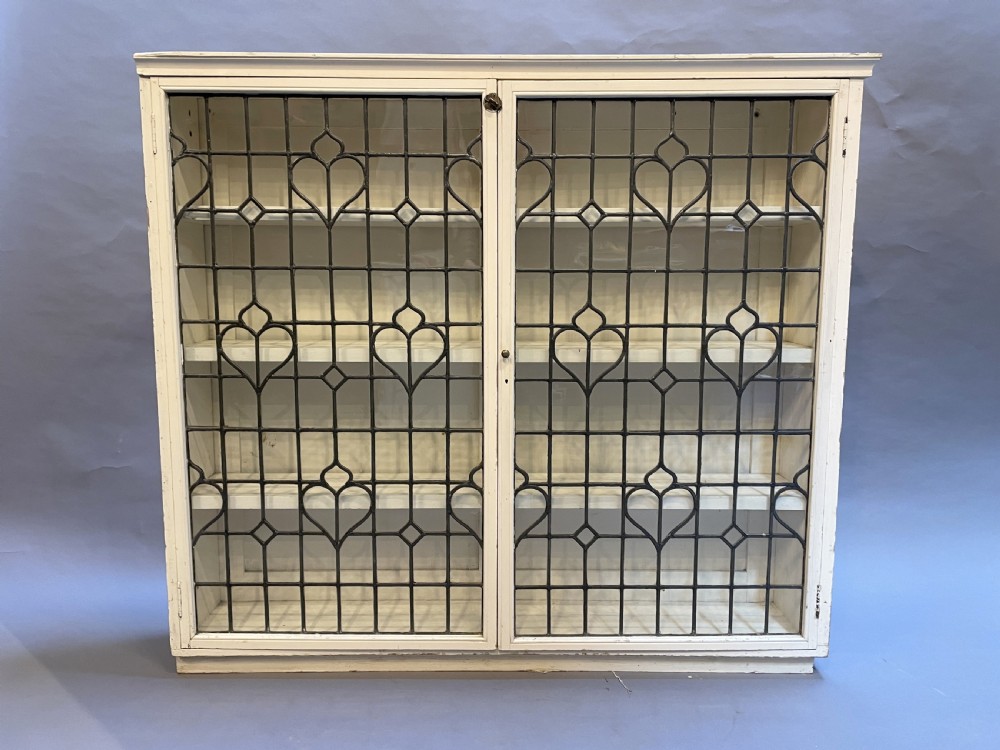 arts and crafts glazed bookcase View VI