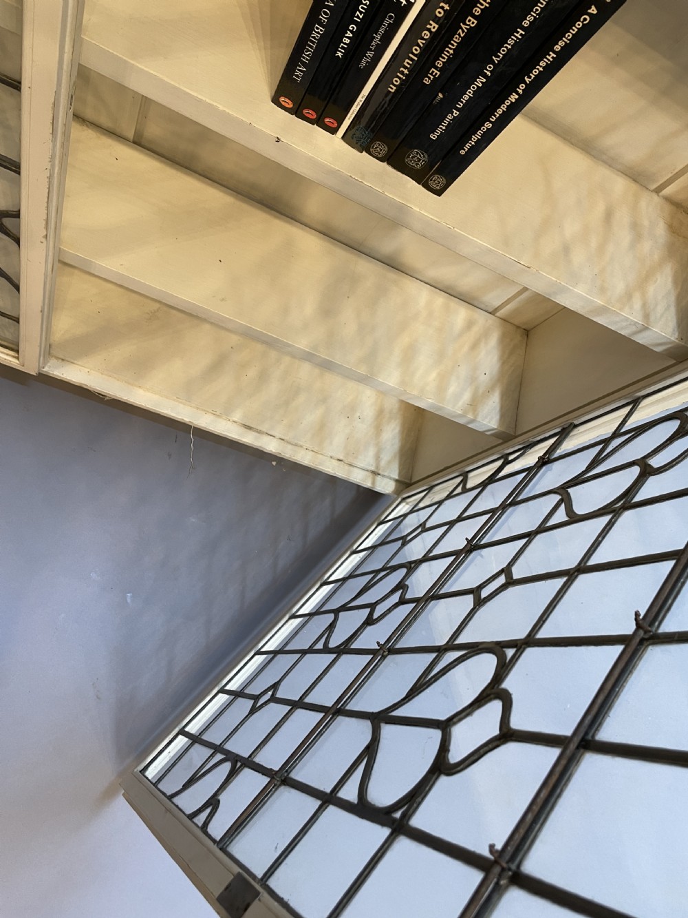 arts and crafts glazed bookcase View VIII