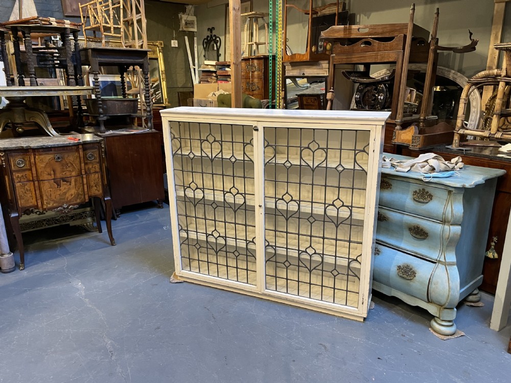 arts and crafts glazed bookcase View X