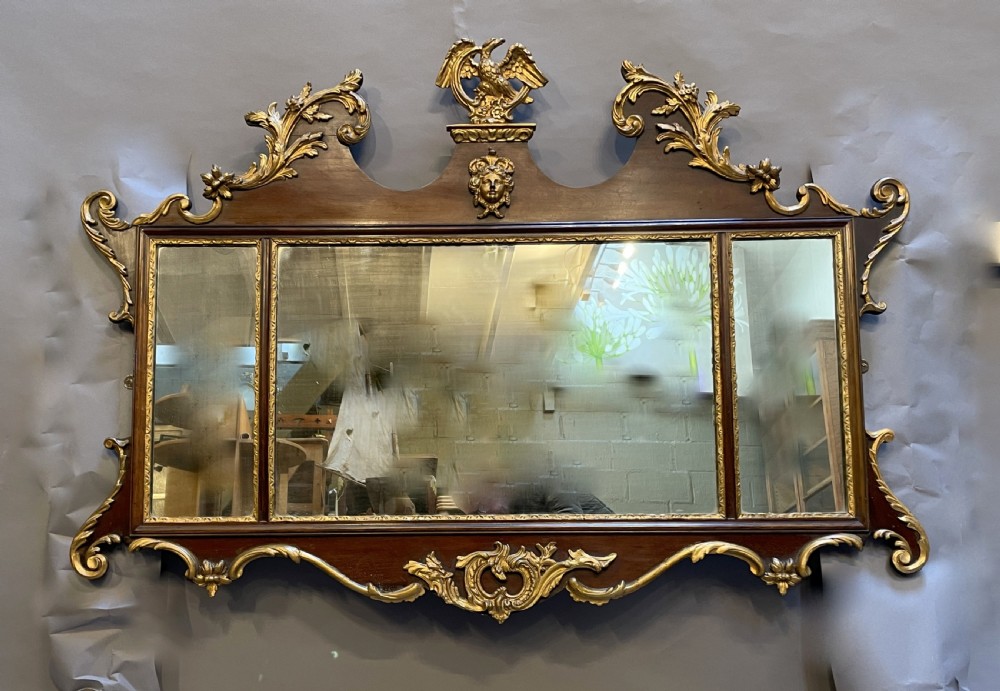 Georgian Revival overmantel mirror