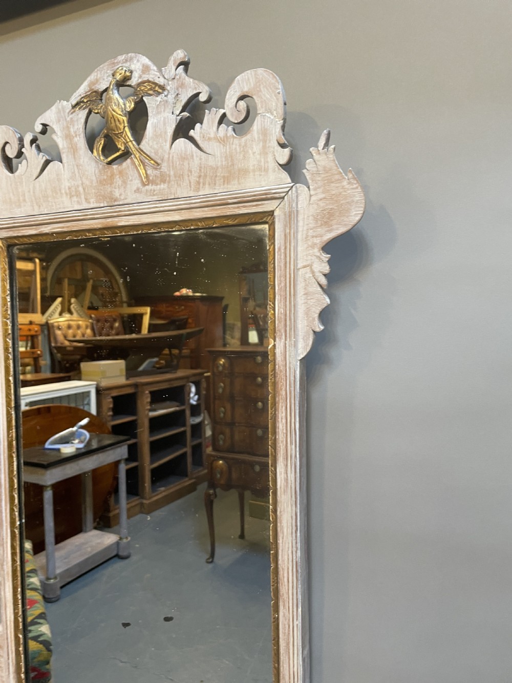 George III fret cut pier mirror View II