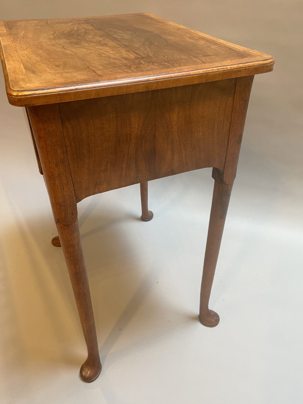 George III walnut side table View VIII