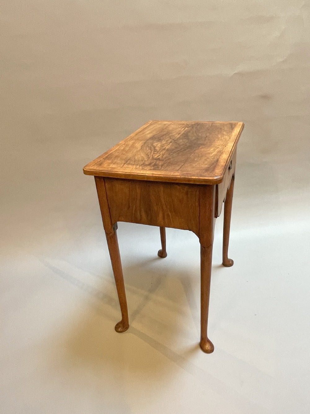 George III walnut side table View IX
