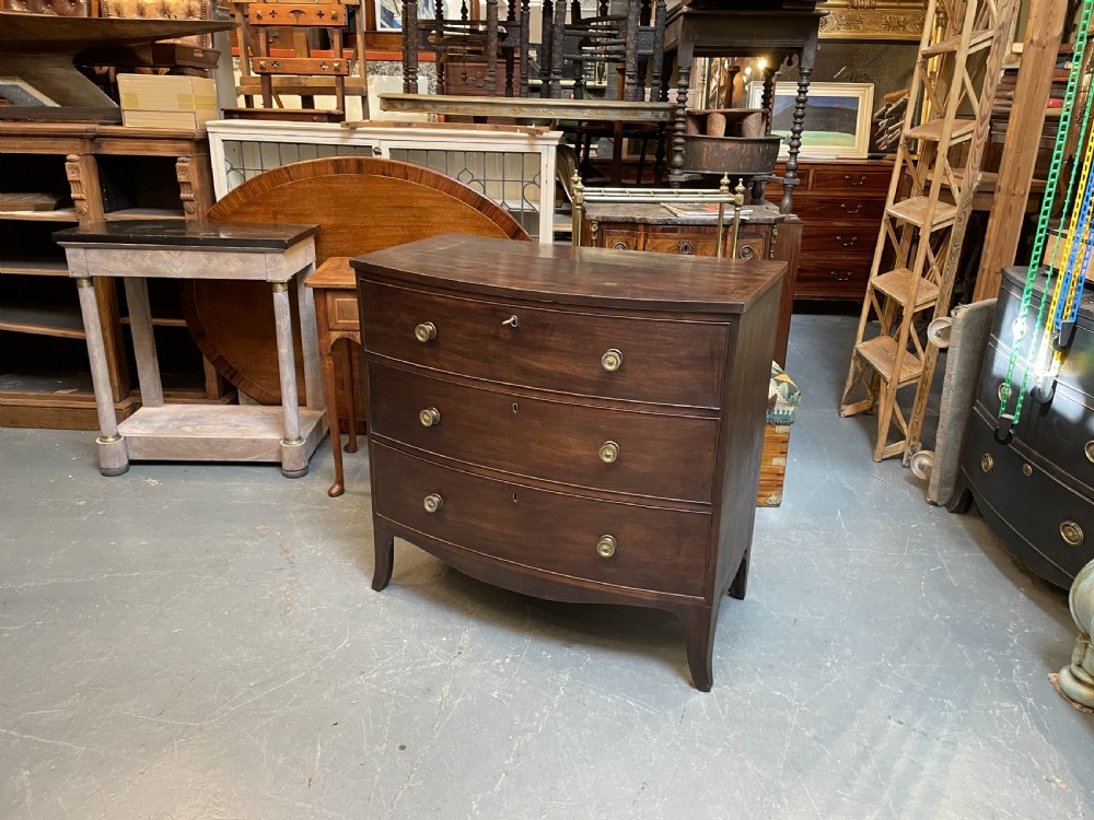 regency bow chest of drawers View IX
