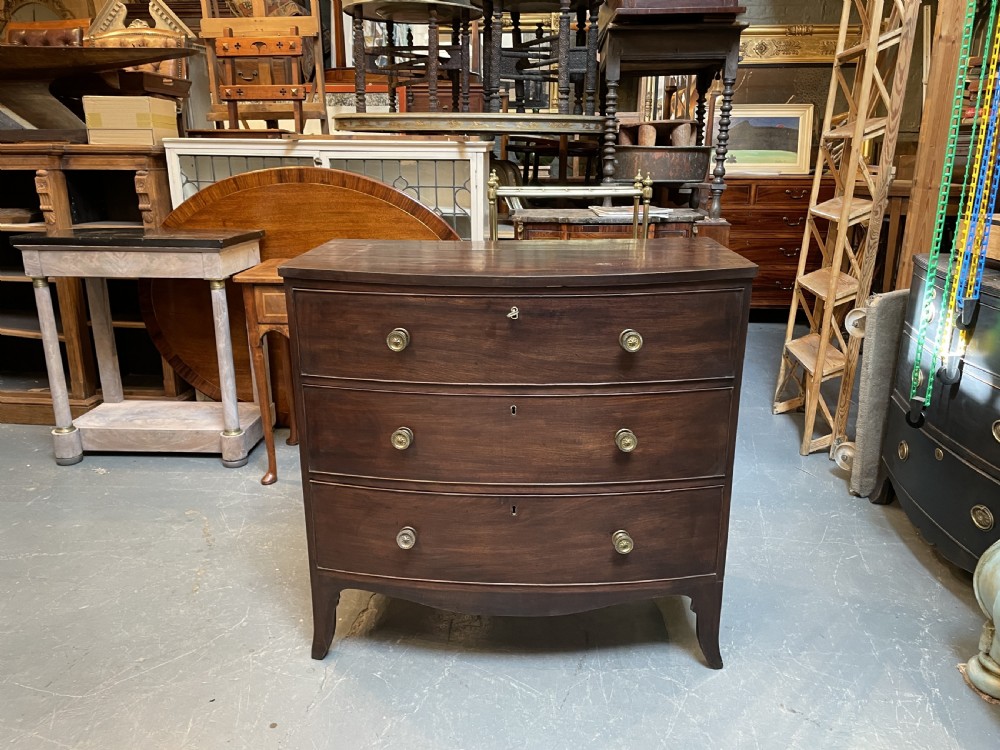 regency bow chest of drawers View X