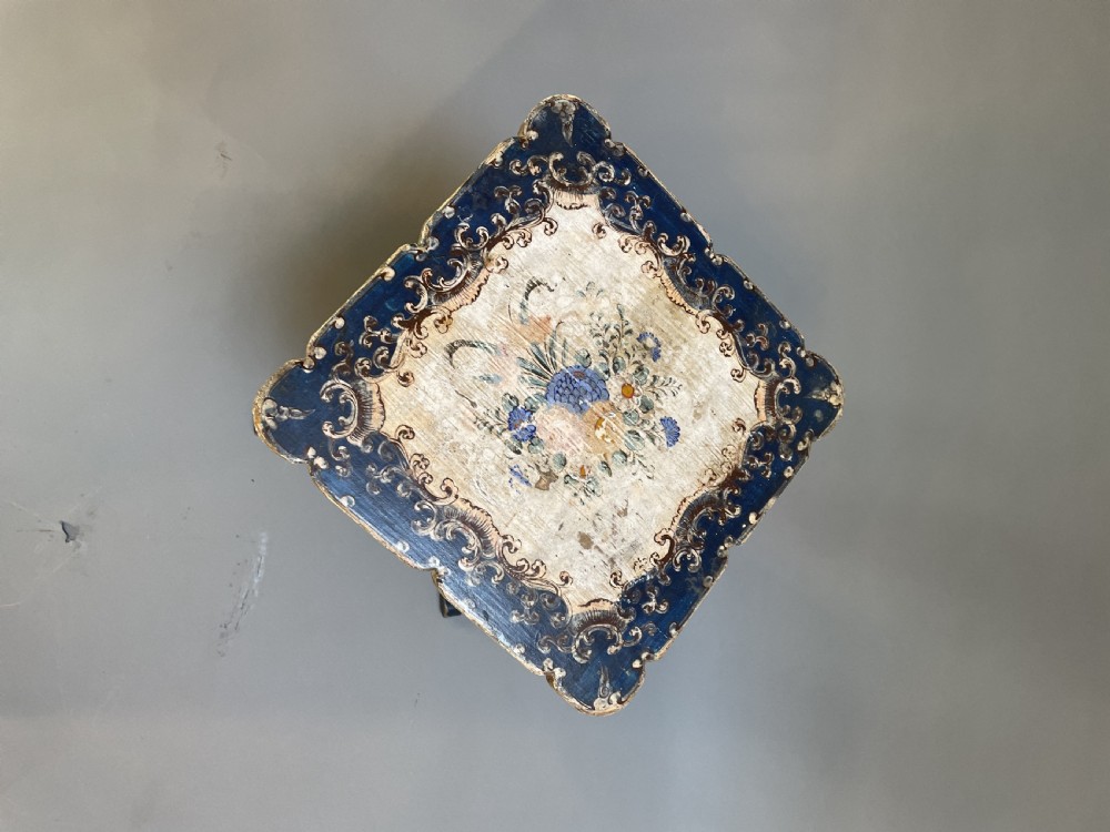 Small Painted Occasional Table View IV