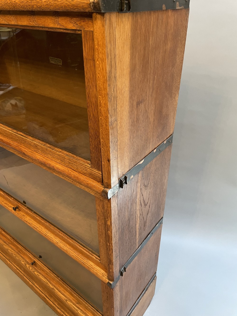 Globe Wernicke Oak Bookcase 120 View II