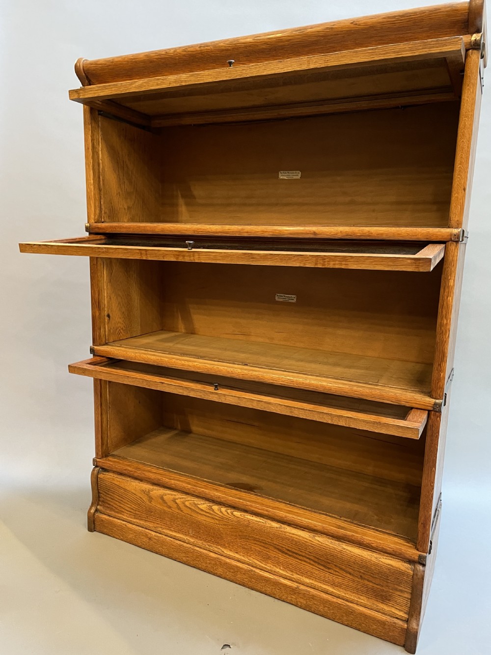 Globe Wernicke Oak Bookcase 120 View IV