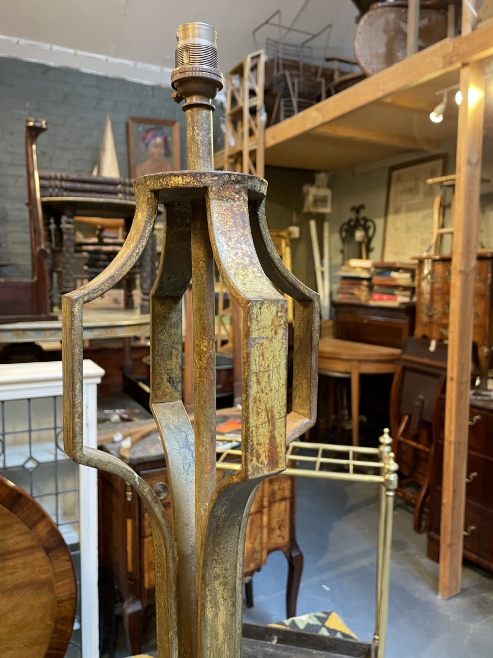 Art Deco Standard Lamp View VI