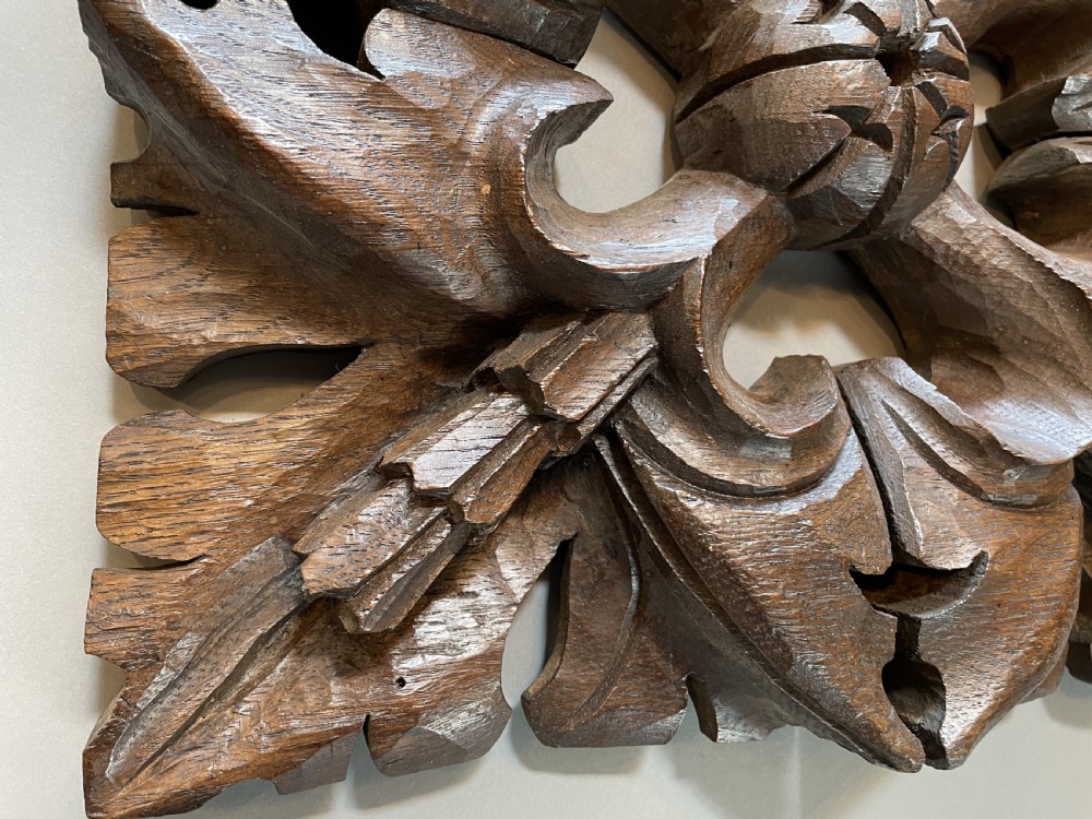Antique carved ceiling boss View III