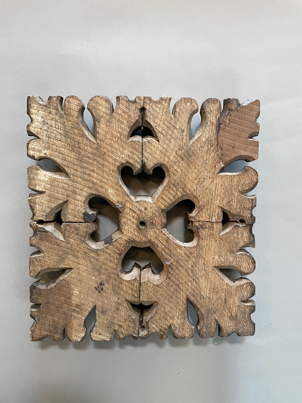 Antique carved ceiling boss View V