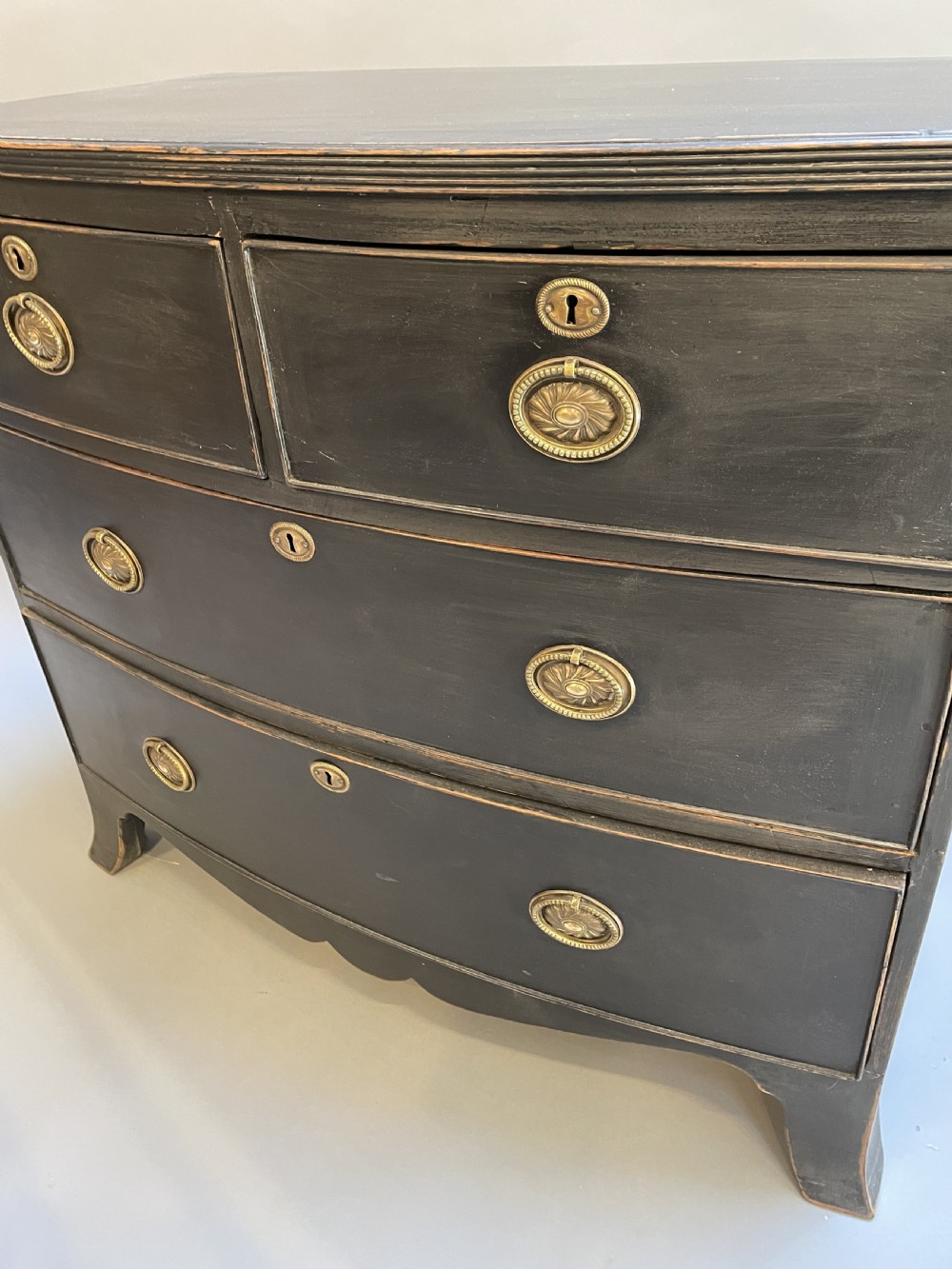 George III Small Ebonised Chest of Drawers View III