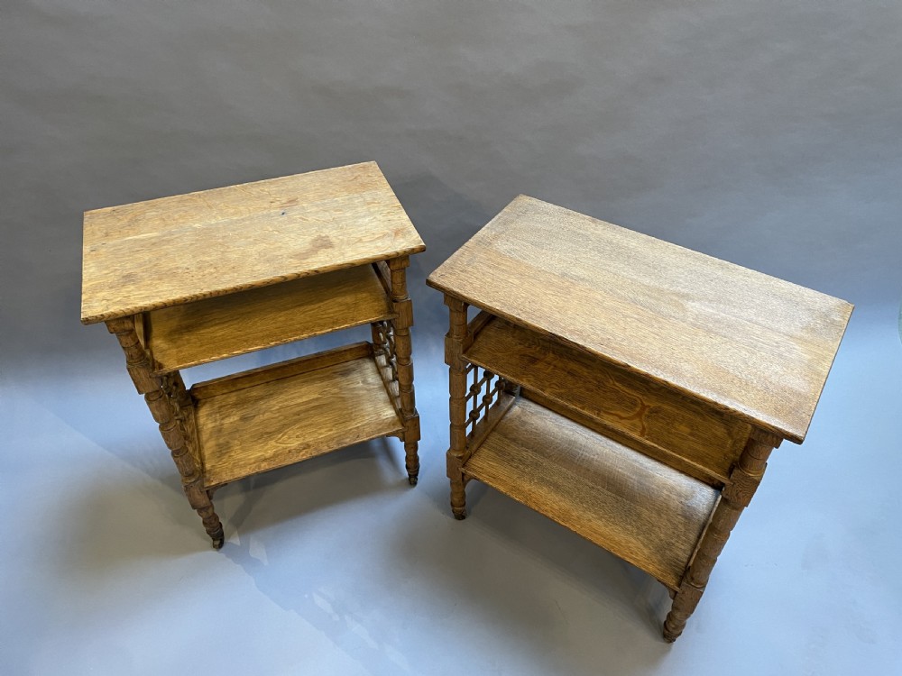 Pair Of Liberty Side Tables By Wyburd View III