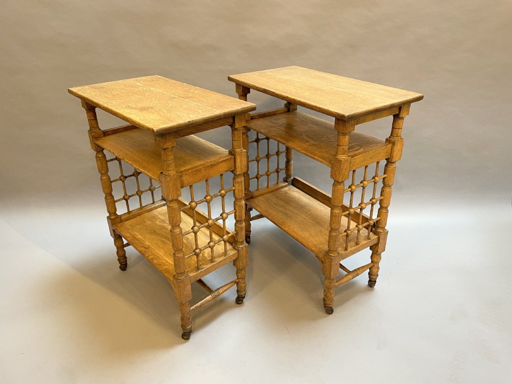 Pair Of Liberty Side Tables By Wyburd View V