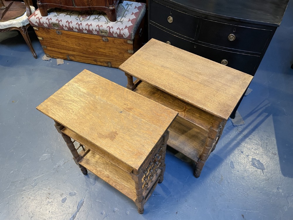 Pair Of Liberty Side Tables By Wyburd View VII