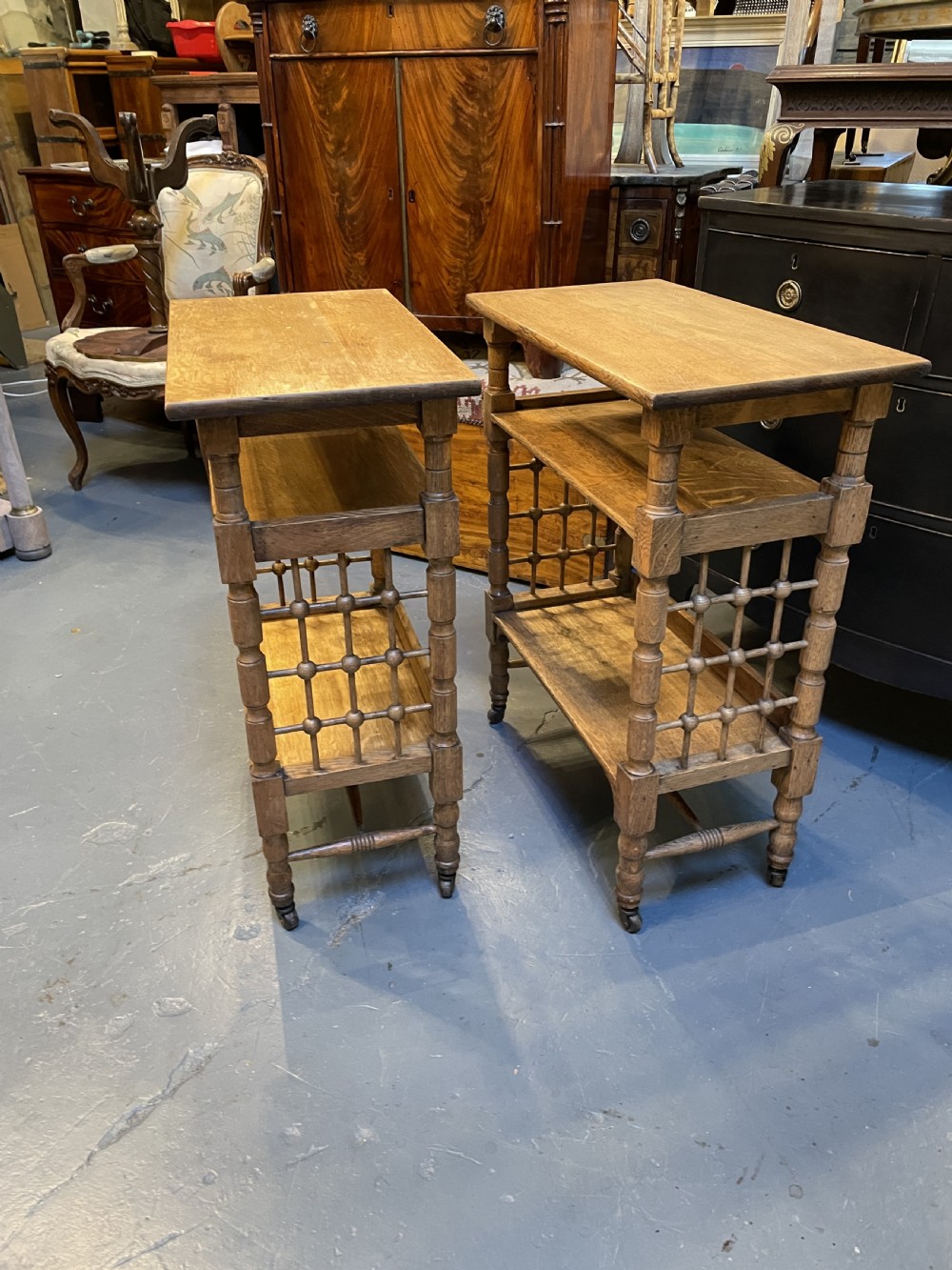 Pair Of Liberty Side Tables By Wyburd View IX