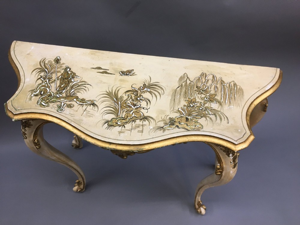 Italianate Lacquered Console Table View III