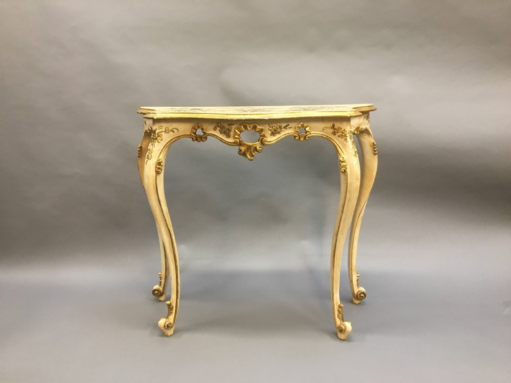 Italianate Lacquered Console Table View IV