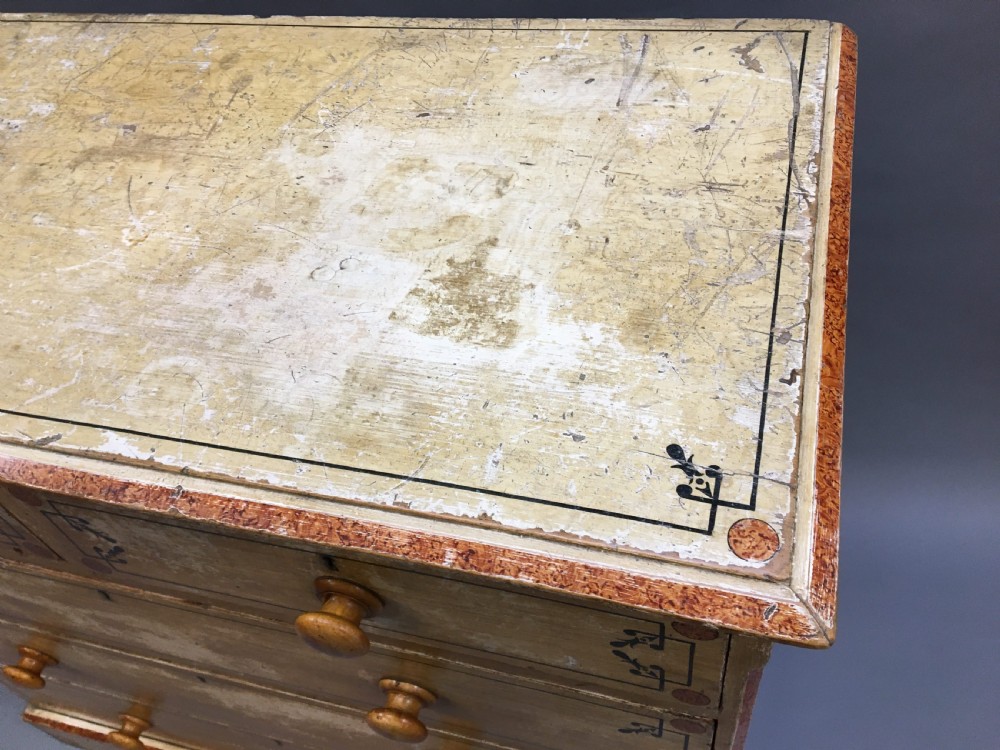 Victorian Painted Chest Of Drawers View IV