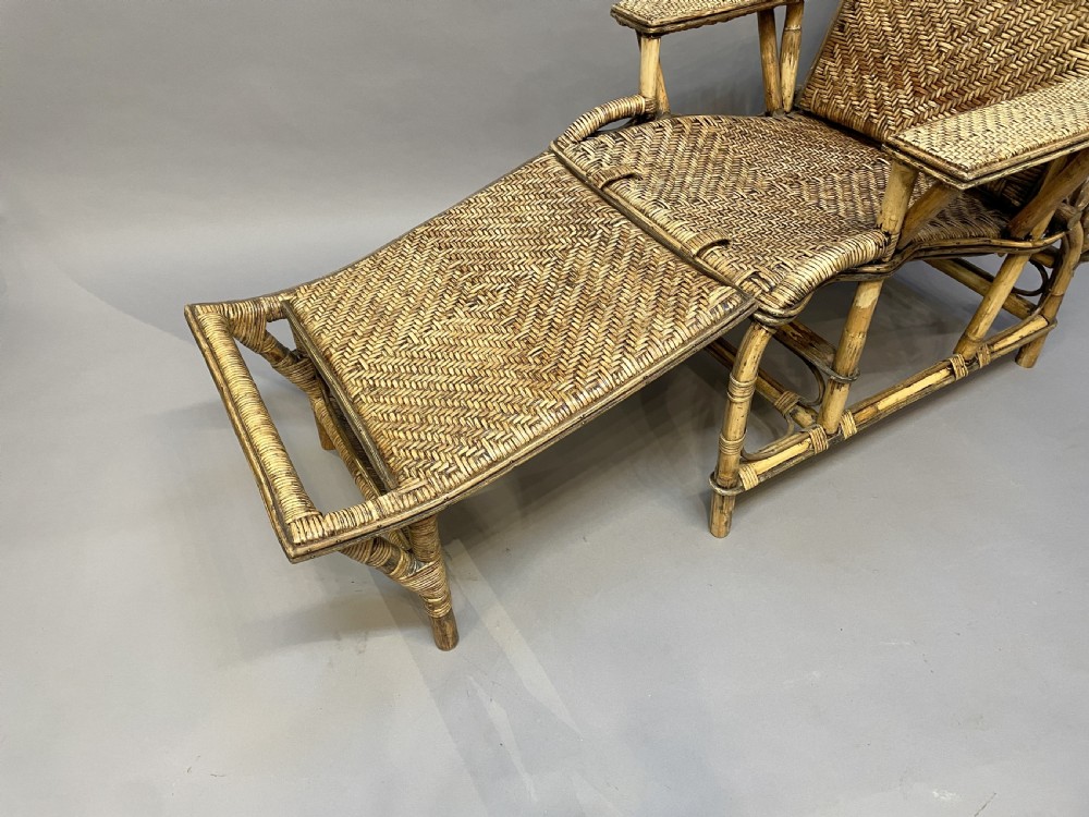 Bamboo Conservatory Steamer Chair View VII