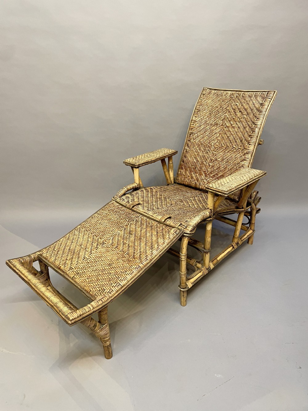 Bamboo Conservatory Steamer Chair View IX
