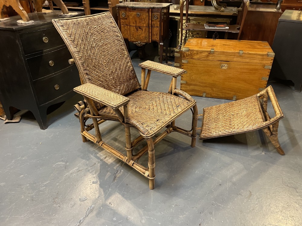 Bamboo Conservatory Steamer Chair View XII